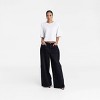 KBB by KAHLANA Women's Low-Rise Wide Leg 'The Rachel Jean' - Black Wash - 3 of 3
