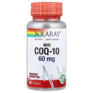Solaray Bio CoQ-10, 60 Softgels - 1 of 4