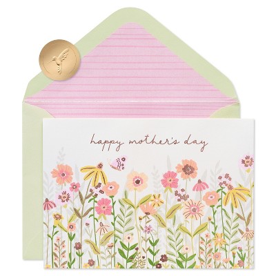 PAPYRUS Mother's Day Card Growing Flowers