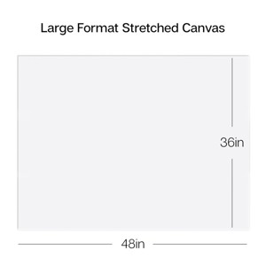 KINGART Stretched Canvas 36" x 48", 2-Pack - 1 of 4