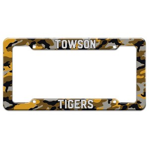 Towson University Buffaloes Camo License Plate Tag Frame - 1 of 4