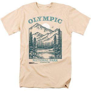Olympic National Park Classic Adult T-Shirt Cream - 1 of 4
