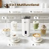 ZAFRO Milk Frother, 6-in-1 Electric Milk Steamer with Stainless Steel Inner Tank£¬Automatic Warm and Cold Foam Maker for Latte, Cappuccinos, Macchiato - 2 of 4