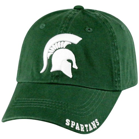 Ncaa Michigan State Spartans Captain Unstructured Washed Cotton Hat ...