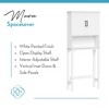 RiverRidge Monroe Over the Toilet Spacesaver Bathroom Medicine Storage Cabinet with Adjustable Shelf - White - 4 of 4