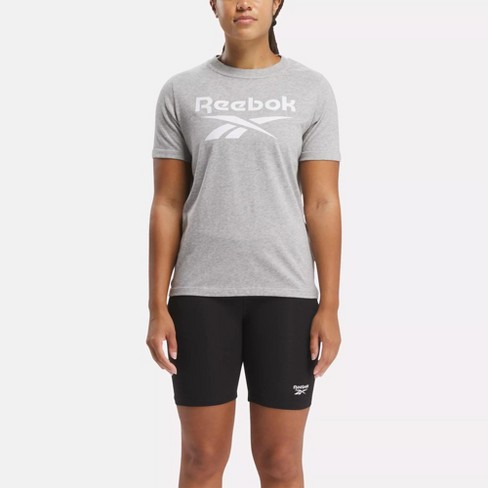 Reebok Reebok Identity Small Logo Cotton Leggings L Medium Grey Heather :  Target