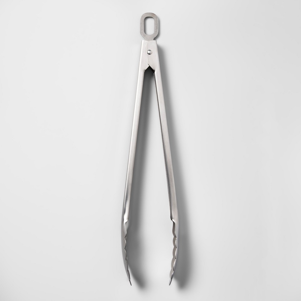 12 Tongs Stainless Steel - Made By Design&amp;#8482;