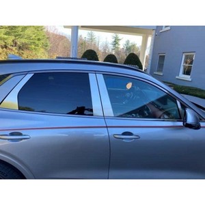 QAA PP72372 is an 8 Piece Stainless Steel Pillar Post Trim That is Compatible with The Genesis GV70 2022 - 1 of 4