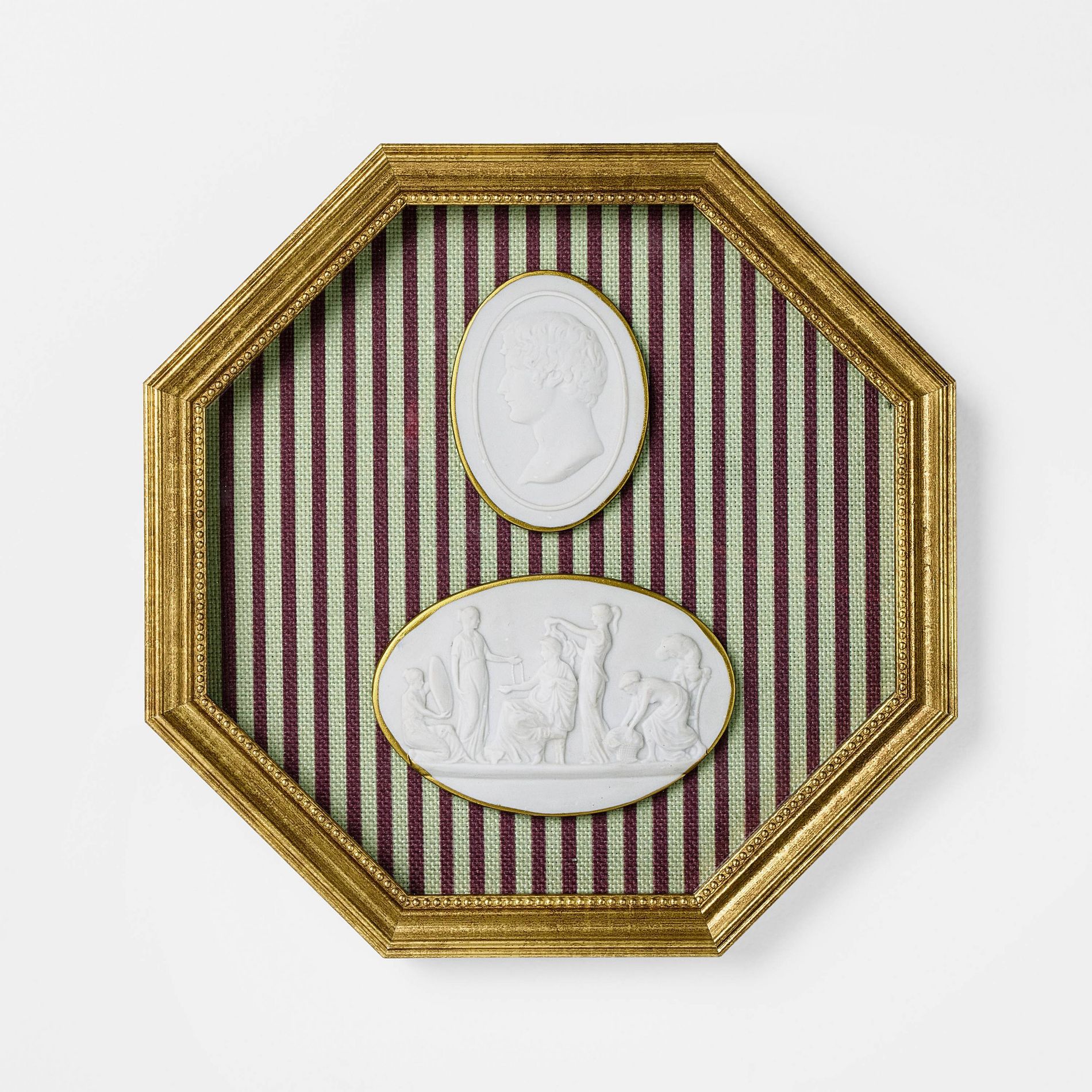 10"x10" Intaglio Busts Wall Art - Threshold™ designed with Studio McGee