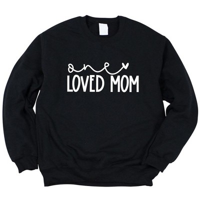 Simply Sage Market Women's Graphic Sweatshirt One Loved Mom