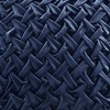 LIVN CO. Vintage Ruched Square Velvet Pillow - 3 of 4