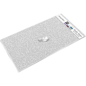 Mayshine Luxury Bathroom Mats, Ultra-Soft Bathmat, Plush Chenille Bathroom Rug Runner, Super Absorbent and Non-Slip, White, 59 x 31 in - 1 of 4