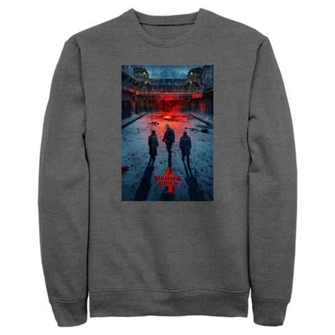 Netflix Men's Stranger Things The Upside Down Logo Sweatshirt