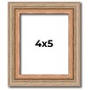 PosterPalooza | Photo Size Deco Brown Picture Frame - UV Acrylic, Foam Board Backing, Hanging Hardware - 2 of 4