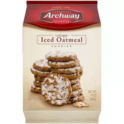 Archway Classics Crispy Iced Oatmeal Cookies - 12oz