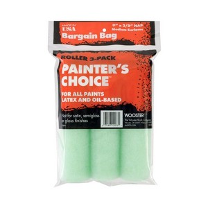 Wooster Painter's Choice Fabric 9 in W X 3/8 in Paint Roller Cover 3 pk - 1 of 1