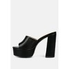 Shuri Open Toe High Block Heel Women Sandals - 3 of 4