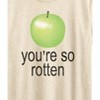 Women's - Instant Message - You're So Rotten Short Sleeve Graphic T-Shirt - 2 of 4