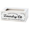 The Lakeside Collection Vintage Laundry Room Storage and Organization Decor Collection - Dryer Sheet Box - 3 of 4