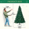 GOTGELIF Traditional Green 9Ft Pre Decorated Christmas Tree for Xmas Creativity - 4 of 4