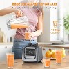 Itopfox 2000W High-Speed Blender with 68oz Pitcher & 27oz To-Go Cup for Smoothies, Ice, Frozen Fruit, BPA-Free, Dishwasher Safe - 4 of 4