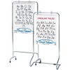 Pacon Chart Stand, 28 x 53 Inches, Steel, Haze Blue Enamel - 2 of 4