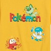 Boys' - Pokémon - Gen 9 Chikorita, Tepig, Totodile Short Sleeve Graphic T-Shirt - 2 of 4