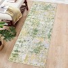 Washable Runner Rug, Non Slip Modern Abstract Carpet, Foldable Low Pile Hallway Mat for Entryway or Kitchen - 4 of 4