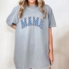 Simply Sage Market Women's Retro Mama Stars Short Sleeve Garment Dyed Tee - 2 of 2