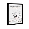 13" x 19" Classy Bath Motivational Quotes Framed Wall Art White - Wynwood Studio: Inspiring Bathroom Decor - 2 of 4