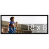 PosterPalooza | Panoramic Modernist Black Picture Frame - UV Acrylic, Foam Board Backing, Hanging Hardware - 2 of 4