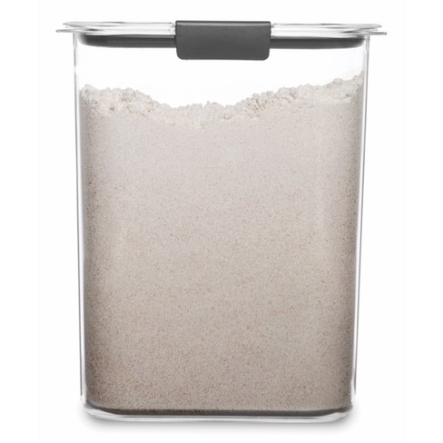 Rubbermaid Brilliance 16 Cup Flour Pantry Airtight Food Storage