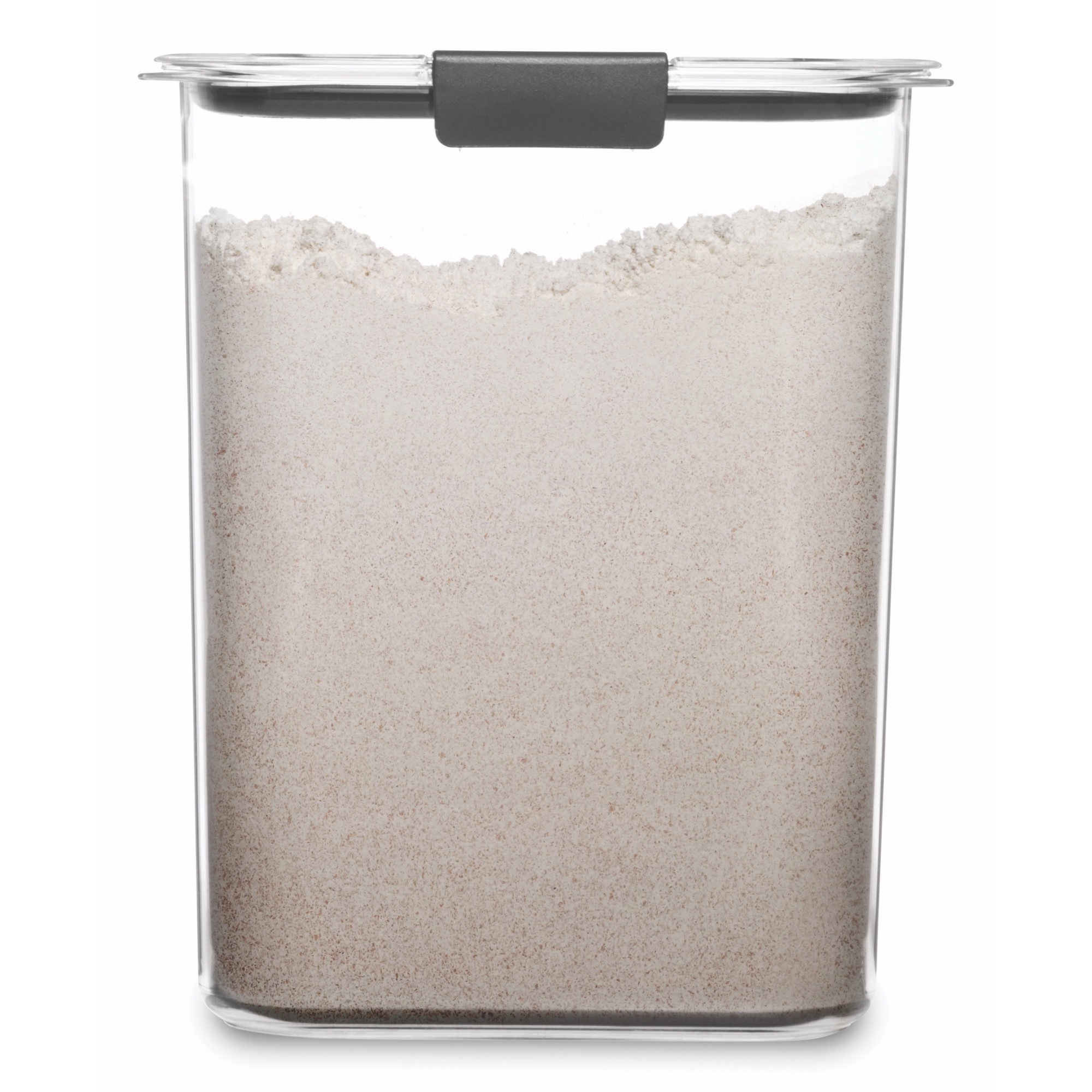 Rubbermaid Brilliance 16 cup Pantry Airtight Food Storage Container: Clear Plastic, Freezer & Dishwasher-Safe