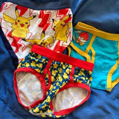 Pokemon Pikachu Boxers Boys Size 4 Excellent Condition