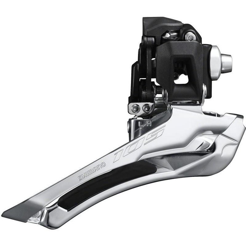 Shimano 105 FD-R7100-F Front Derailleur - 12-Speed, Double, Braze-On, Down-Swing, Down-Pull, 52t Max, 1 of 2