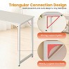 FDW Computer Desk 32/39/47/55 inch Length Study Writing Table Adjustable feet for Home Office - 3 of 4
