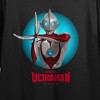 Ultraman Rising Ultraman Character Circle Crew Neck Short Sleeve Women's Black Crop Top - 2 of 4