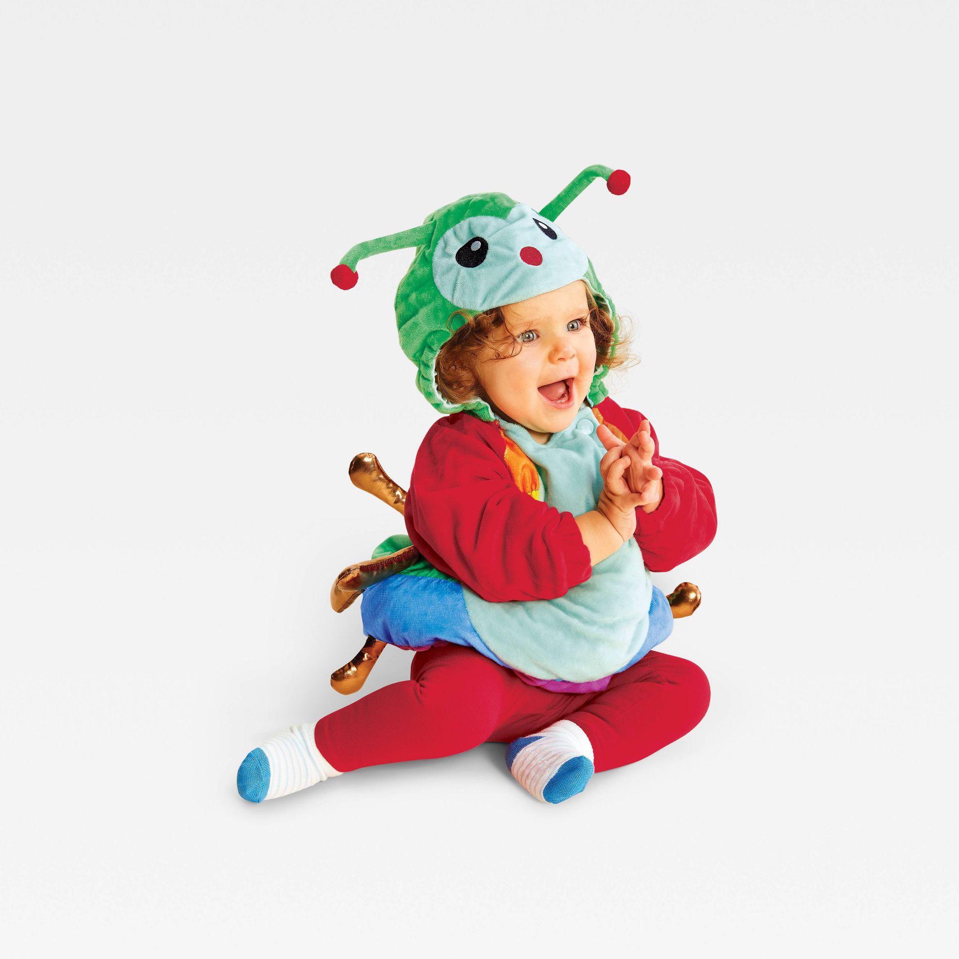 Infant and Toddler Caterpillar Halloween Costume Pullover Top - Hyde and EEK! Boutique™