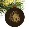 Southwest Minnesota State University Primary Logo Wood Christmas Tree Holiday Ornament - 4 of 4