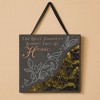 Pavilion Gift Company - The Best Journeys - 7.5" Slate w/Mosaic Sq Plate - Stepping Stones and Pathways - 2 of 4