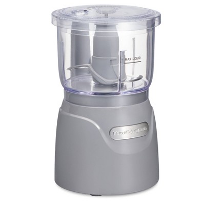 Hamilton Beach 3-Cup Stack and Press Food Chopper - Gray - 72740