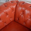 CAVINAS Sofa Cama, Modern PU Couch, Living Room Couch with Birch Legs, Small Couches for Bedroom, Apartment - 2 of 4