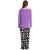 Just Love Womens Plush Pajama Pant Set with Matching Socks  Fun, Cozy Sleepwear with Sayings - 3 of 4