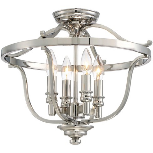 Minka Lavery 3296 613 4 Light 17 25 Wide Semi Flush Mount Ceiling