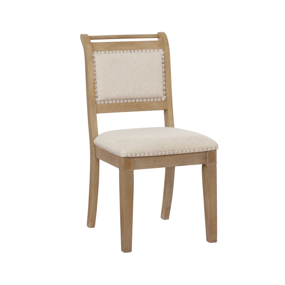 Photos - Dining Table Linon Emmy Dining Chair Beige 