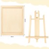 HANSILK 8x10inch Wood Canvas, | DIY Home Décor, Family Bonding Activity - 2 of 4