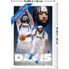 Trends International NBA Dallas Mavericks - Anthony Davis 25 Framed Wall Poster Prints - 3 of 4