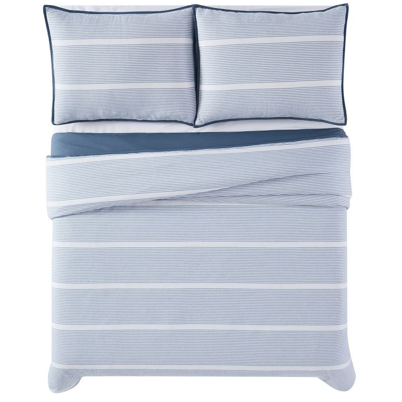 Niari Yarn Dye Stripe Comforter Set - Brooklyn Loom, 3 of 6