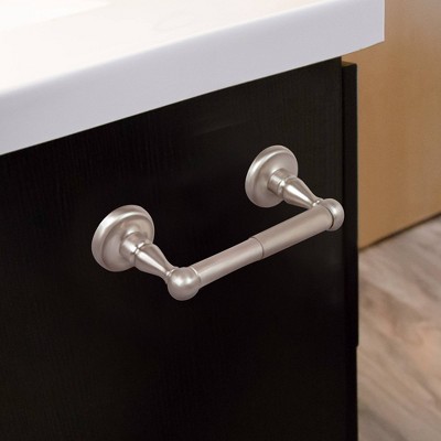 San Martin Brushed Nickel Traditional Toilet Paper Holder