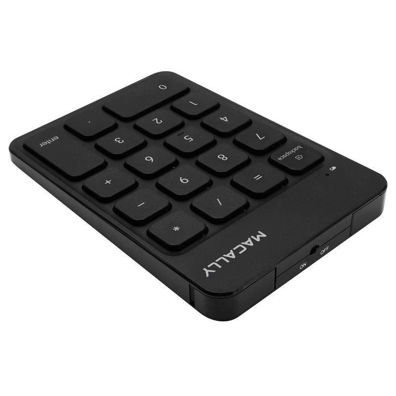 Macally RF Wireless Portable 18 Numeric Keypad Keyboard - 18 Keys, 3 of 8